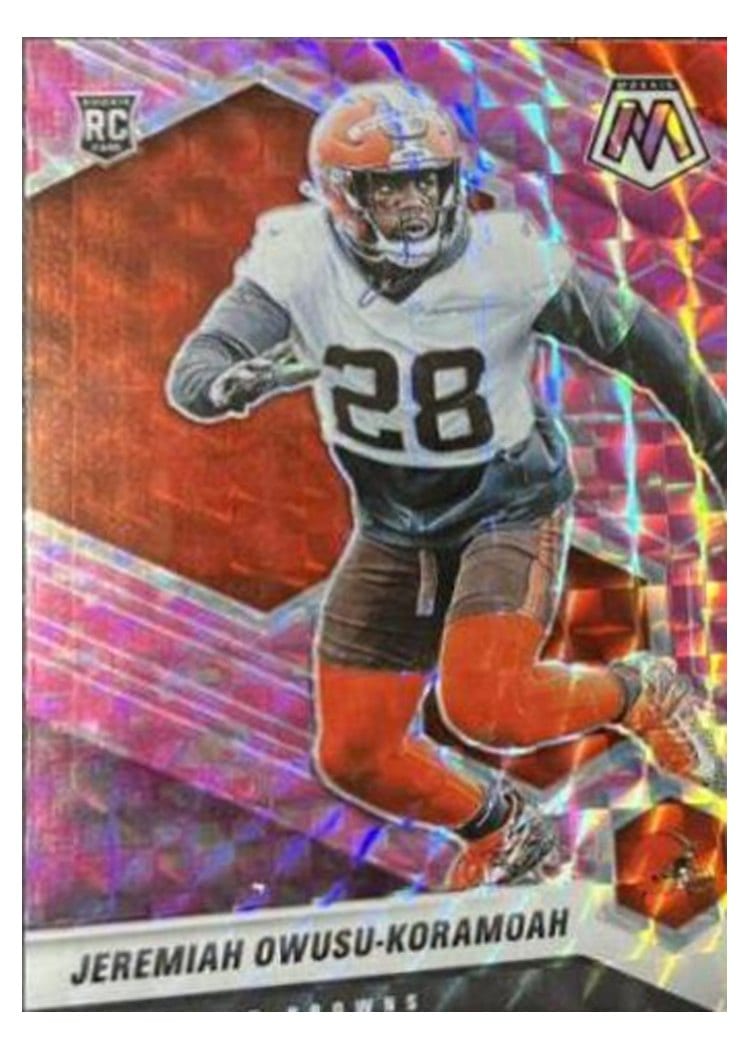 2021 Panini Mosaic Base Set Jeremiah Owusu-Koramoah #365 card