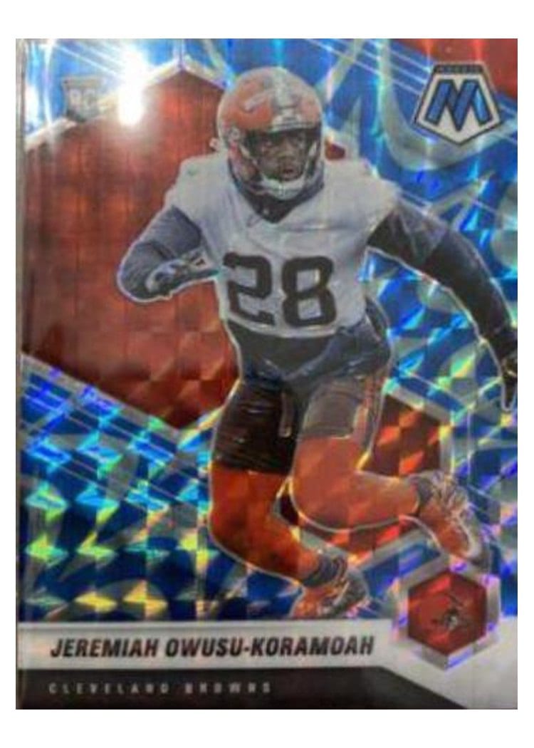 2021 Panini Mosaic Base Set Jeremiah Owusu-Koramoah #365 card