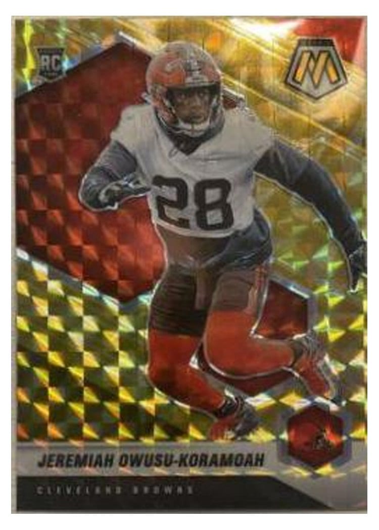 2021 Panini Mosaic Base Set Jeremiah Owusu-Koramoah #365 card