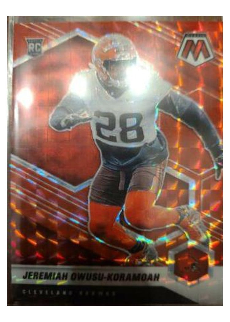2021 Panini Mosaic Base Set Jeremiah Owusu-Koramoah #365 card