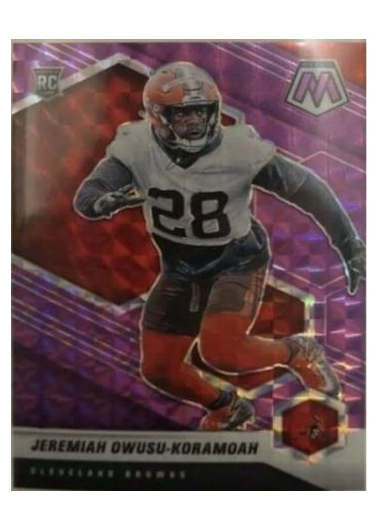 2021 Panini Mosaic Base Set Jeremiah Owusu-Koramoah #365 card