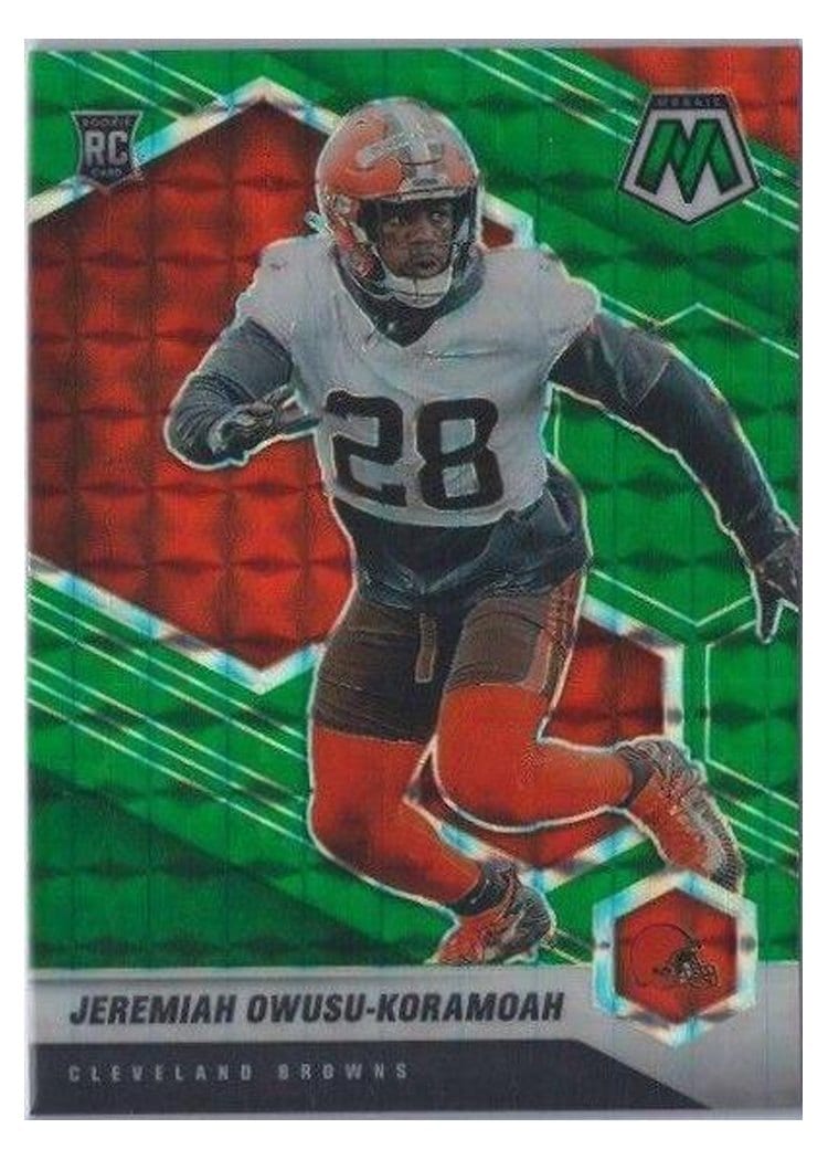 2021 Panini Mosaic Base Set Jeremiah Owusu-Koramoah #365 card