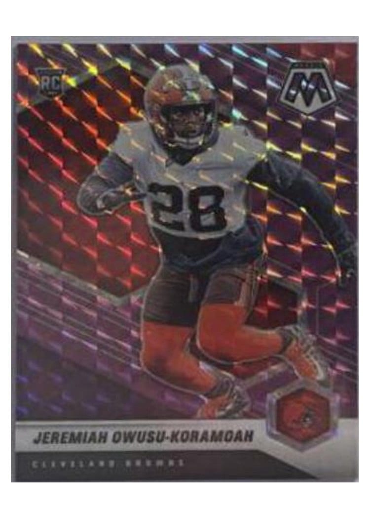 2021 Panini Mosaic Base Set Jeremiah Owusu-Koramoah #365 card