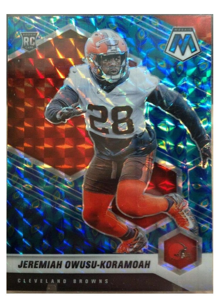 2021 Panini Mosaic Base Set Jeremiah Owusu-Koramoah #365 card