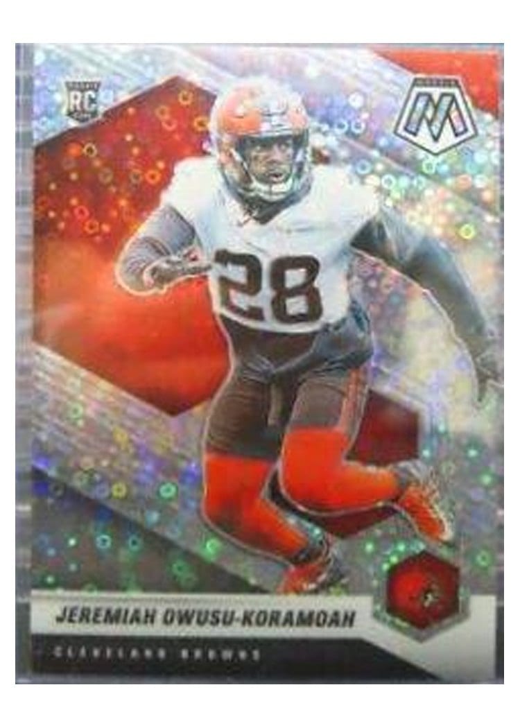 2021 Panini Mosaic Base Set Jeremiah Owusu-Koramoah #365 card