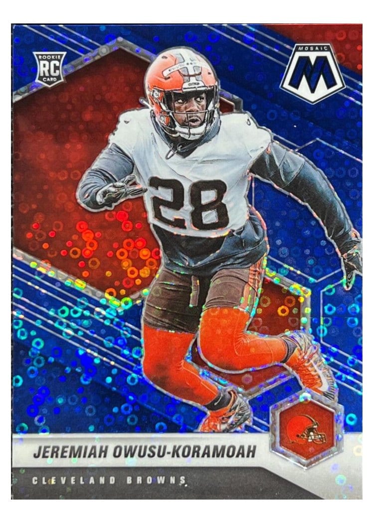 2021 Panini Mosaic Base Set Jeremiah Owusu-Koramoah #365 card
