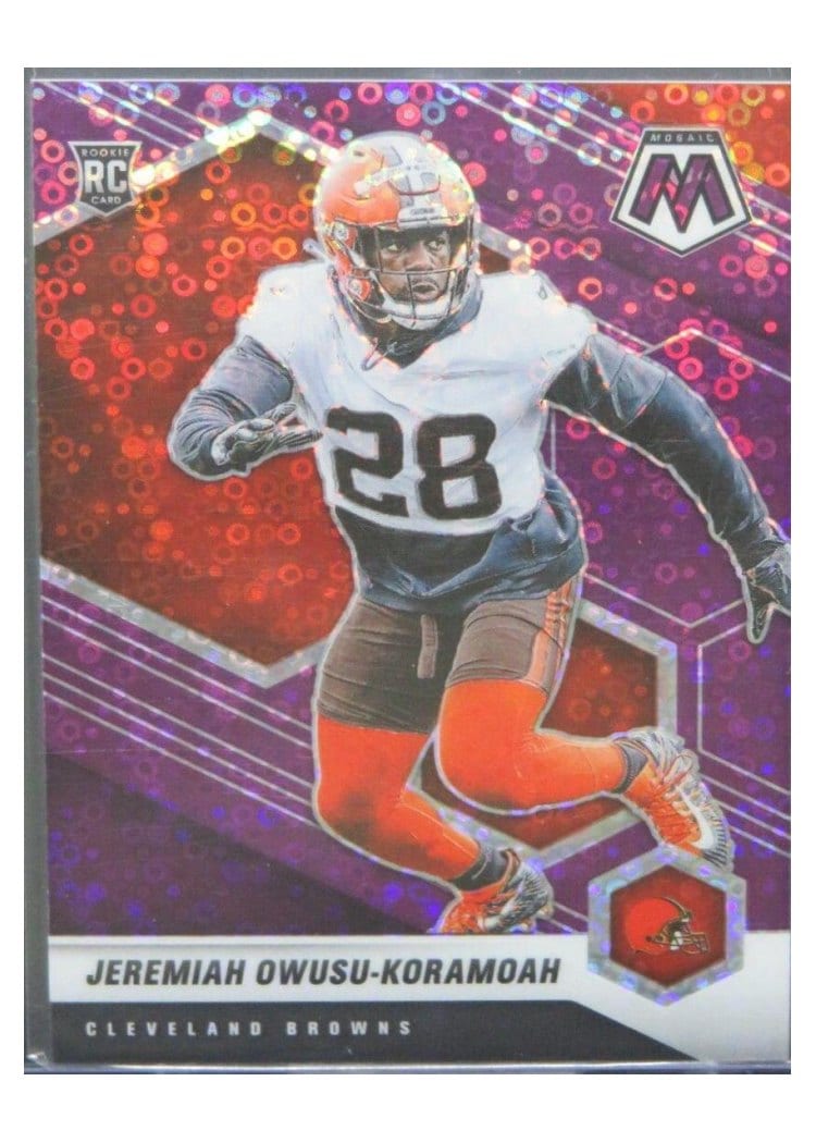 2021 Panini Mosaic Base Set Jeremiah Owusu-Koramoah #365 card