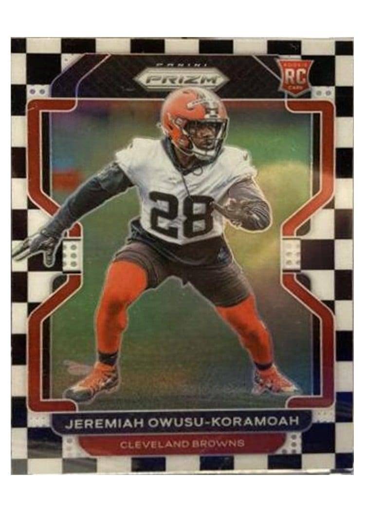 2021 Panini Prizm Base Set Jeremiah Owusu-Koramoah #389 card