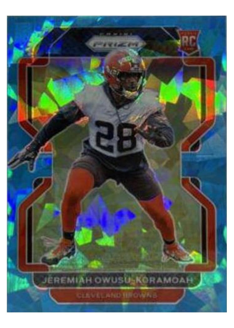 2021 Panini Prizm Base Set Jeremiah Owusu-Koramoah #389 card