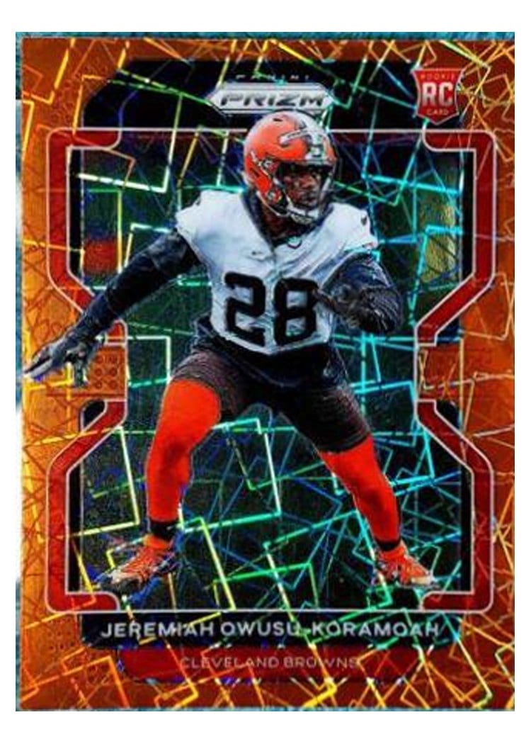 2021 Panini Prizm Base Set Jeremiah Owusu-Koramoah #389 card