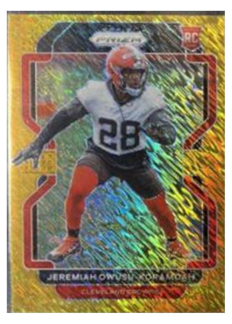2021 Panini Prizm Base Set Jeremiah Owusu-Koramoah #389 card
