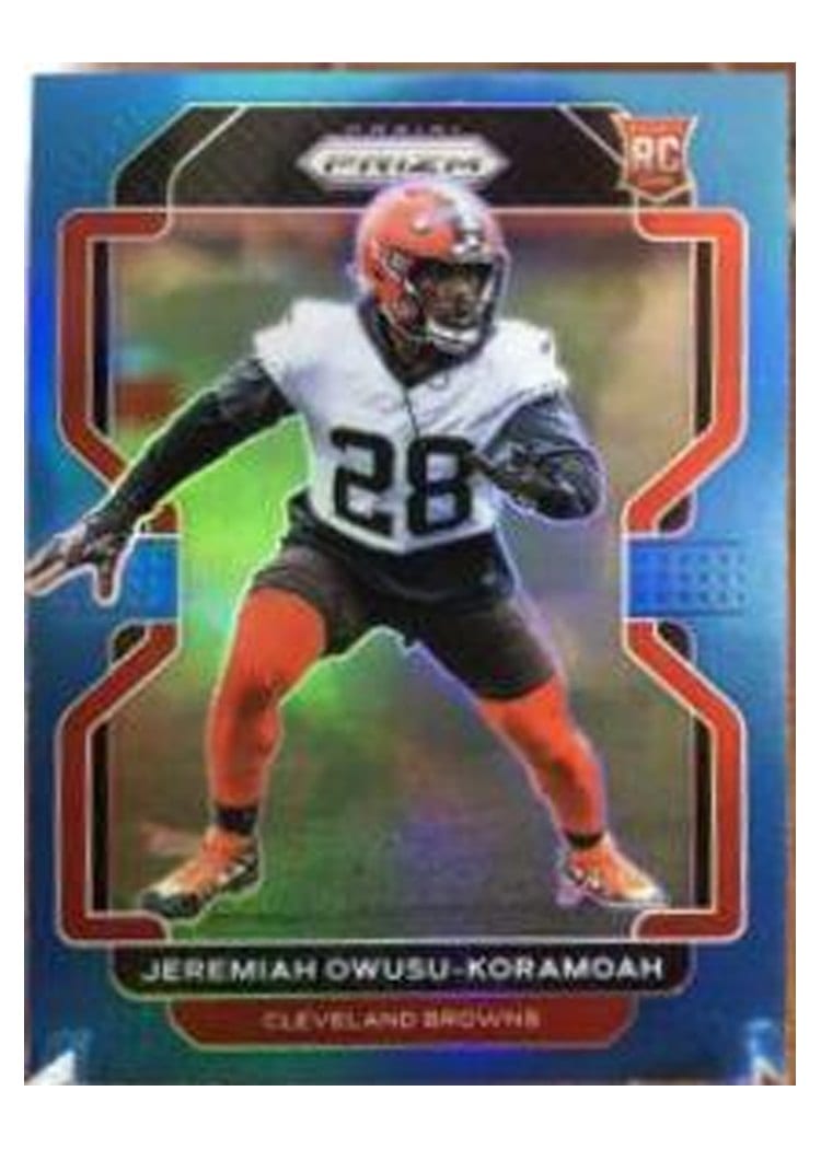 2021 Panini Prizm Base Set Jeremiah Owusu-Koramoah #389 card