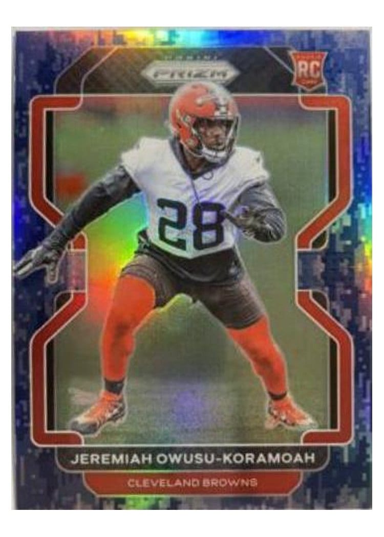 2021 Panini Prizm Base Set Jeremiah Owusu-Koramoah #389 card