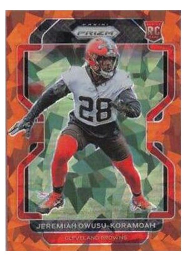 2021 Panini Prizm Base Set Jeremiah Owusu-Koramoah #389 card