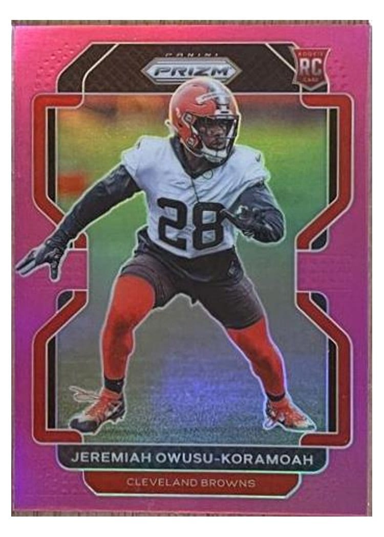 2021 Panini Prizm Base Set Jeremiah Owusu-Koramoah #389 card