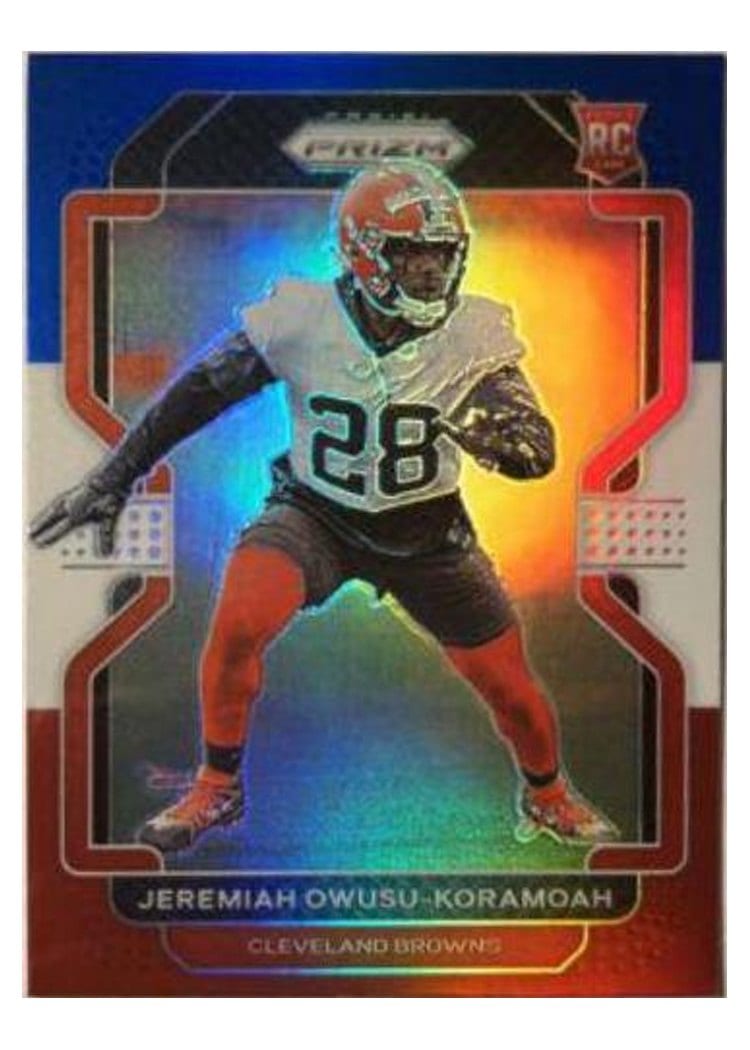 2021 Panini Prizm Base Set Jeremiah Owusu-Koramoah #389 card