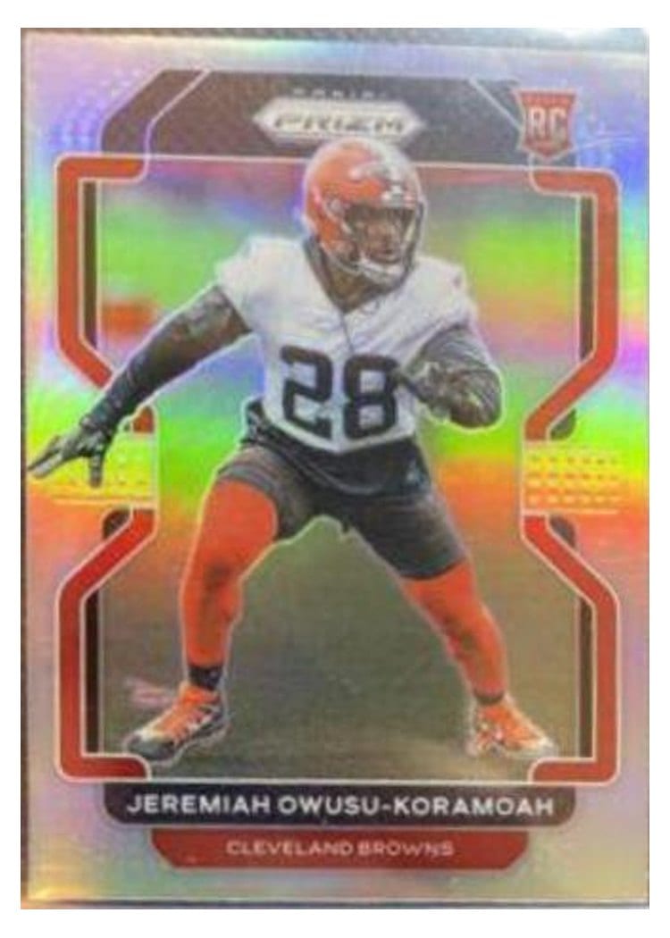 2021 Panini Prizm Base Set Jeremiah Owusu-Koramoah #389 card