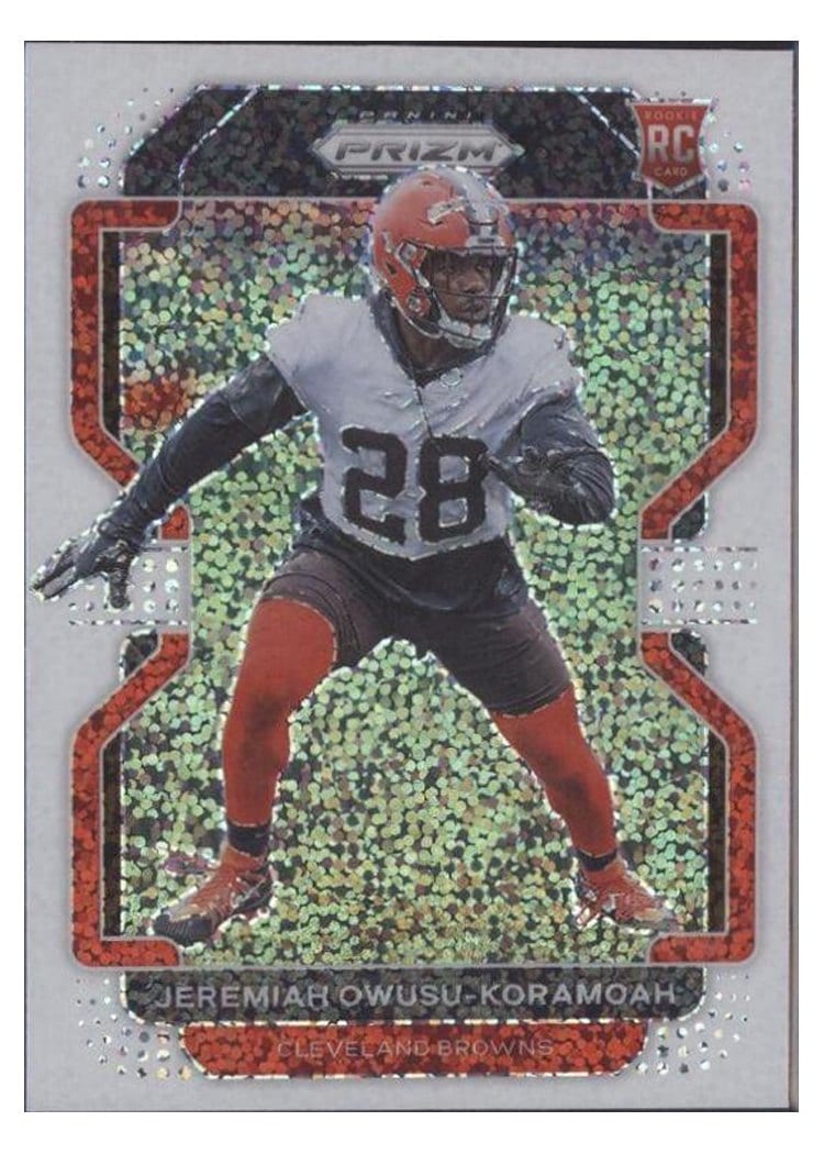 2021 Panini Prizm Base Set Jeremiah Owusu-Koramoah #389 card