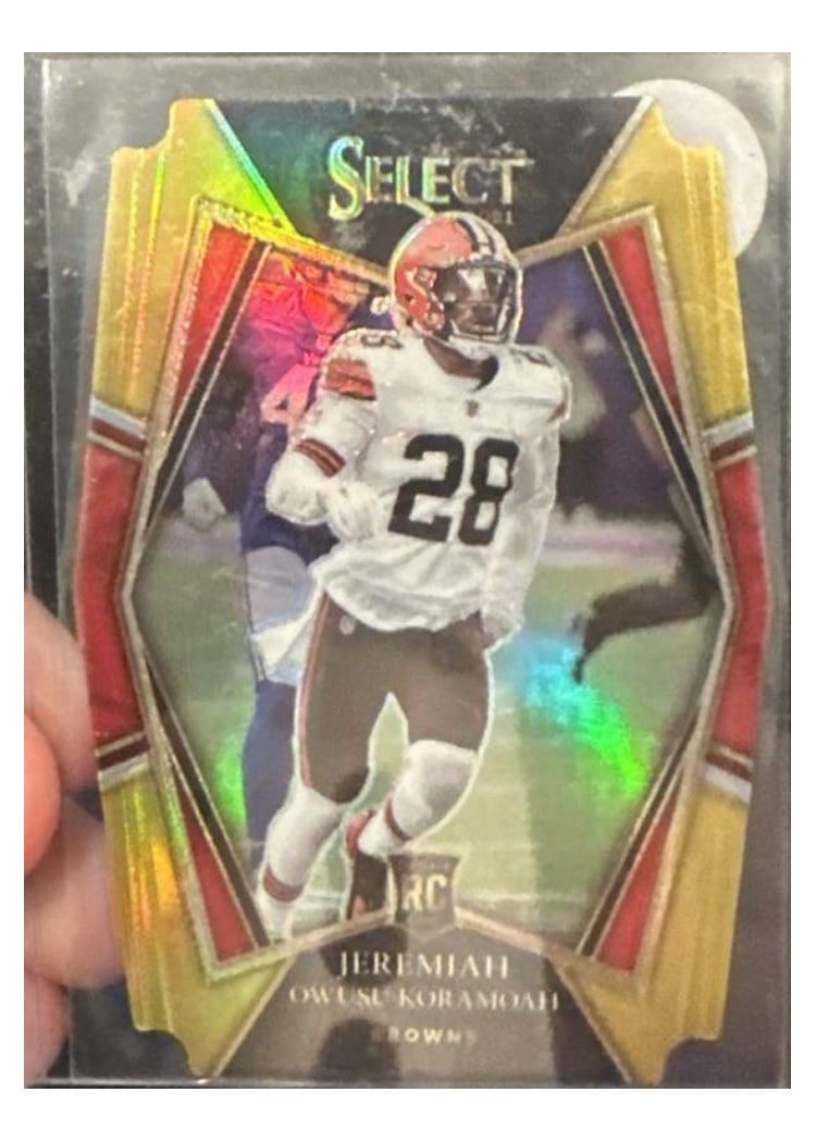 2021 Panini Select Base Set Jeremiah Owusu-Koramoah #191 card