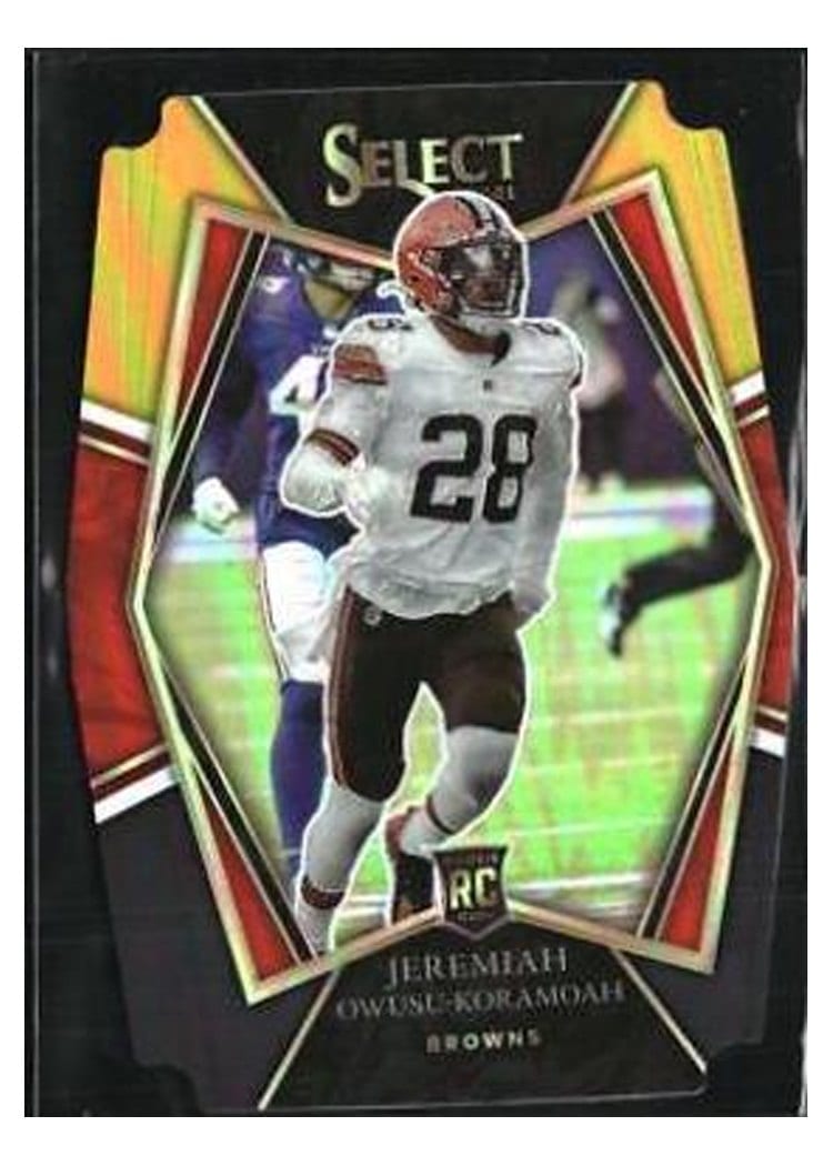 2021 Panini Select Base Set Jeremiah Owusu-Koramoah #191 card