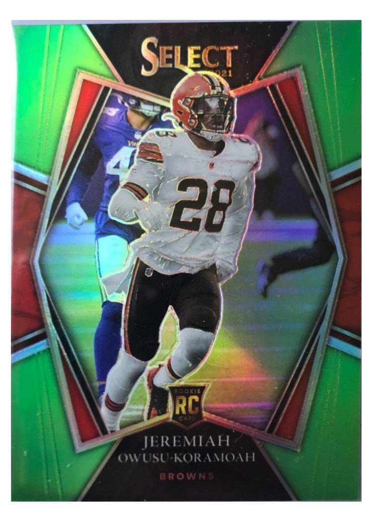 2021 Panini Select Base Set Jeremiah Owusu-Koramoah #191 card