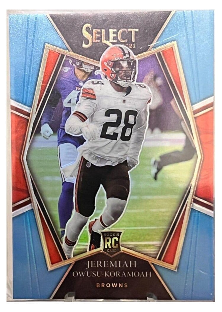 2021 Panini Select Base Set Jeremiah Owusu-Koramoah #191 card