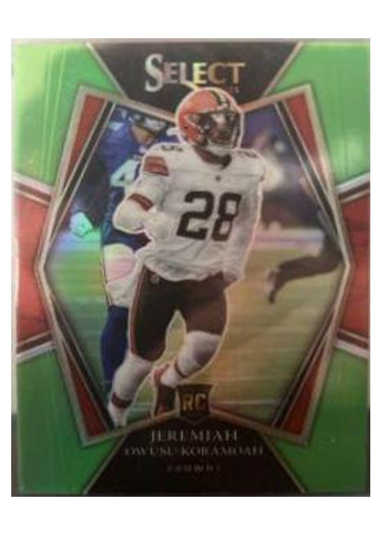 2021 Panini Select Base Set Jeremiah Owusu-Koramoah #191 card