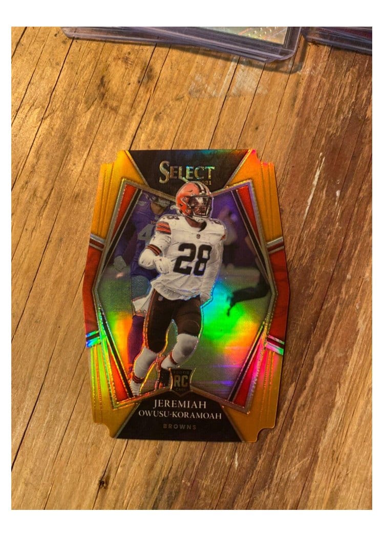 2021 Panini Select Base Set Jeremiah Owusu-Koramoah #191 card