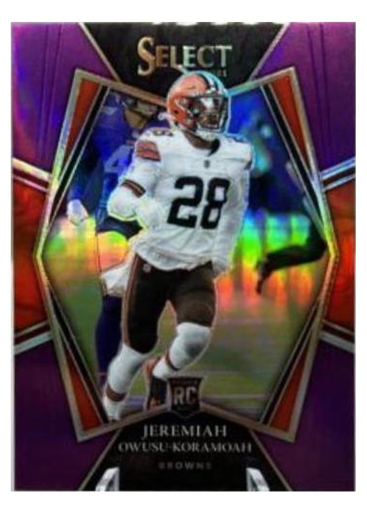 2021 Panini Select Base Set Jeremiah Owusu-Koramoah #191 card