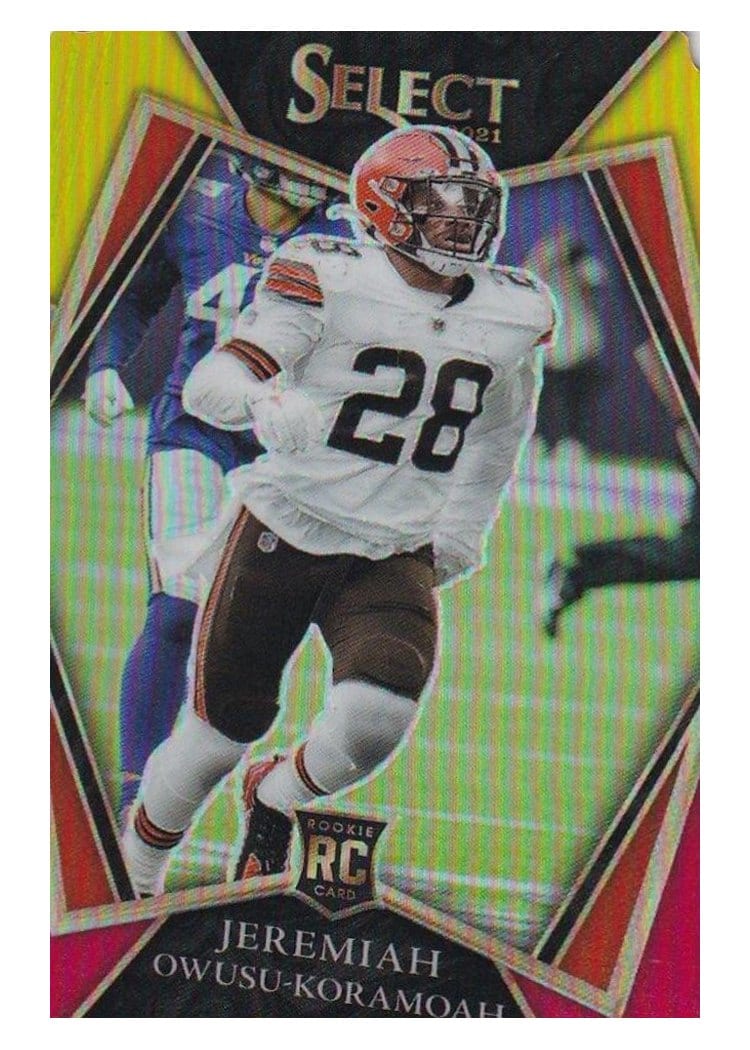 2021 Panini Select Base Set Jeremiah Owusu-Koramoah #191 card