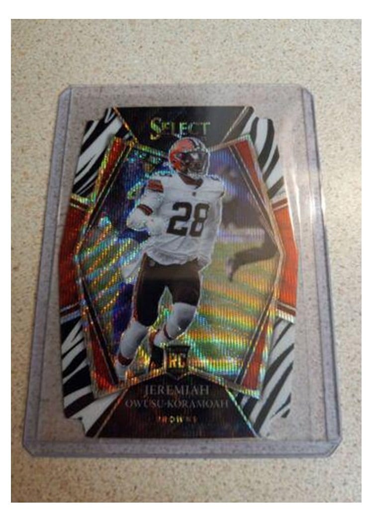 2021 Panini Select Base Set Jeremiah Owusu-Koramoah #191 card