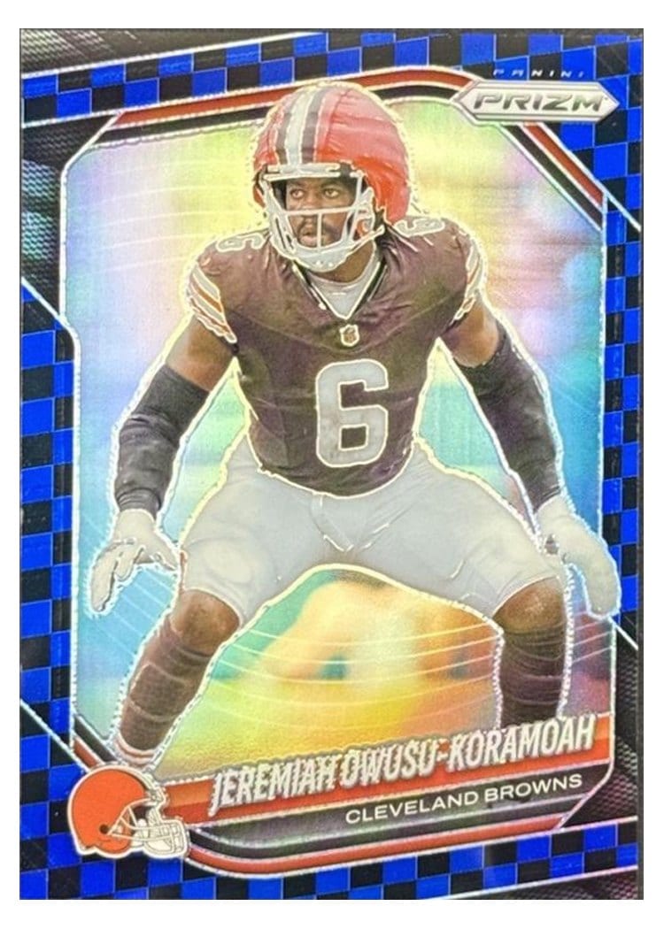 2025 Panini Prizm Base Set Jeremiah Owusu-Koramoah #159 card