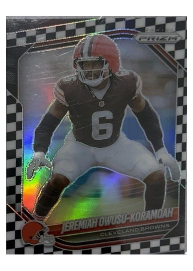 2025 Panini Prizm Base Set Jeremiah Owusu-Koramoah #159 card