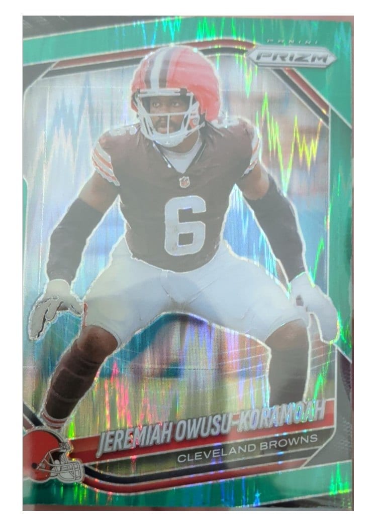 2025 Panini Prizm Base Set Jeremiah Owusu-Koramoah #159 card