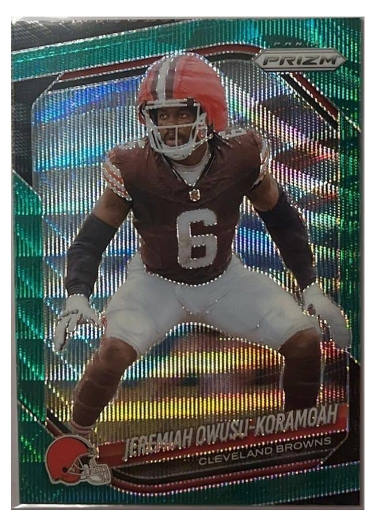 2025 Panini Prizm Base Set Jeremiah Owusu-Koramoah #159 card