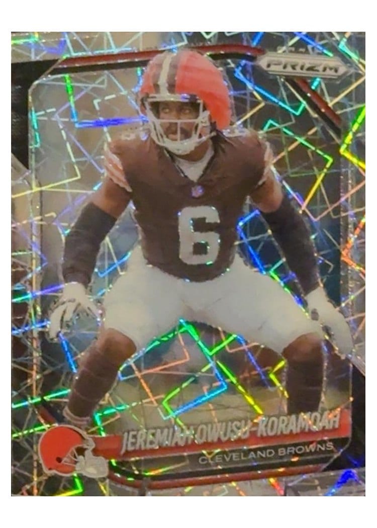 2025 Panini Prizm Base Set Jeremiah Owusu-Koramoah #159 card