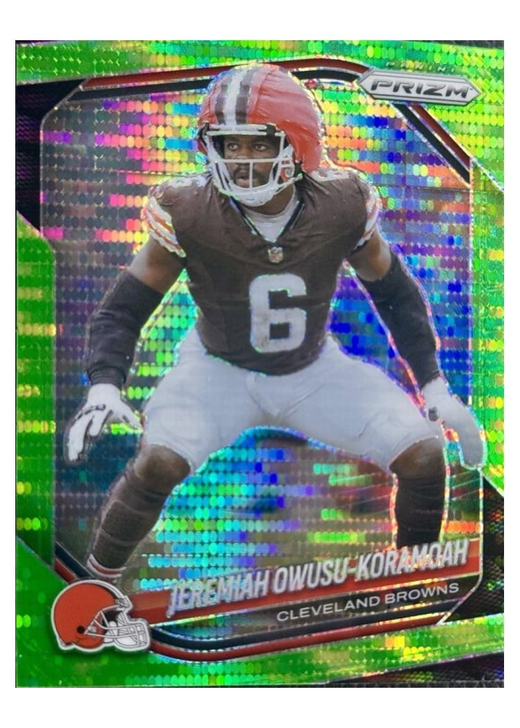 2025 Panini Prizm Base Set Jeremiah Owusu-Koramoah #159 card