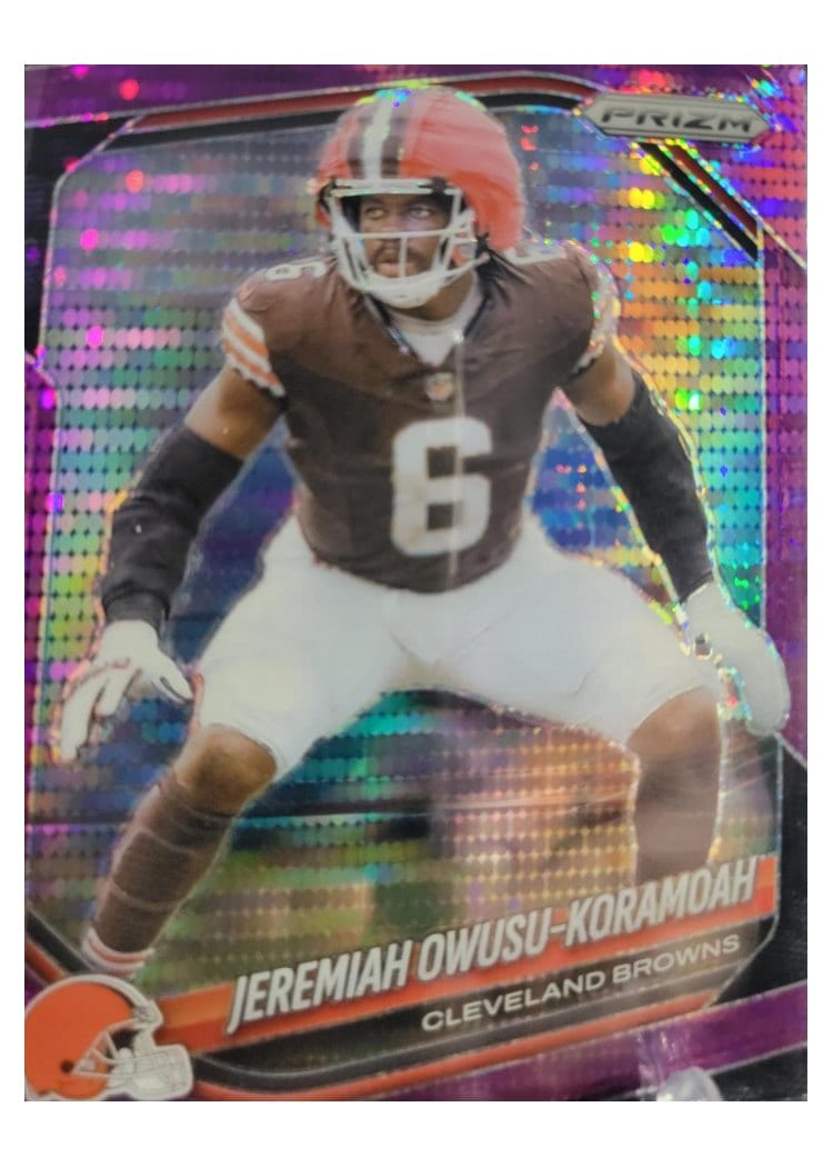 2025 Panini Prizm Base Set Jeremiah Owusu-Koramoah #159 card