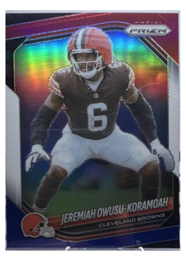 2025 Panini Prizm Base Set Jeremiah Owusu-Koramoah #159 card