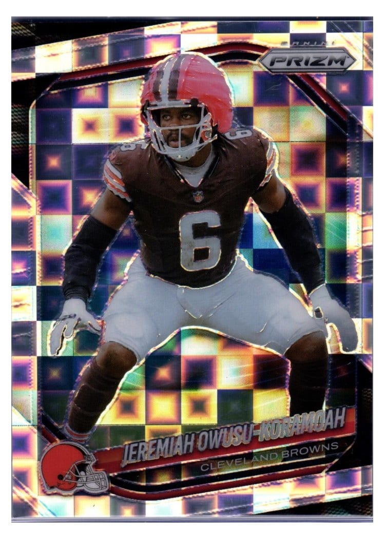 2025 Panini Prizm Base Set Jeremiah Owusu-Koramoah #159 card