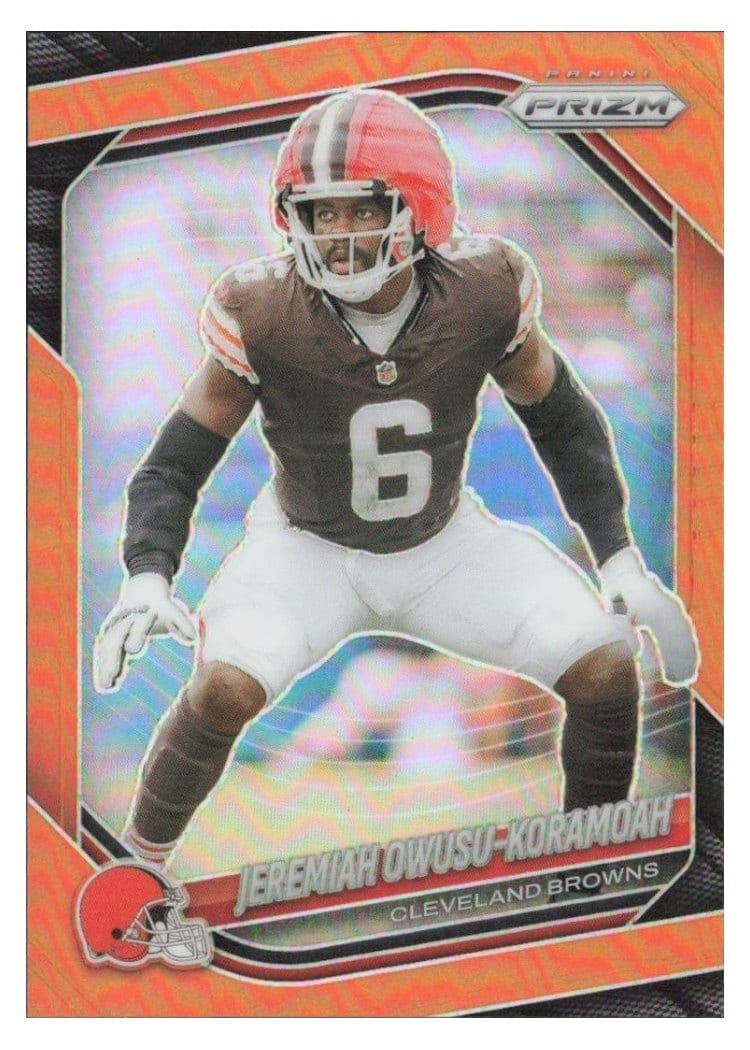 2025 Panini Prizm Base Set Jeremiah Owusu-Koramoah #159 card