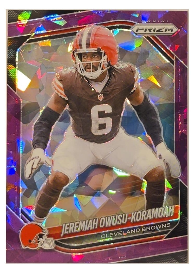 2025 Panini Prizm Base Set Jeremiah Owusu-Koramoah #159 card