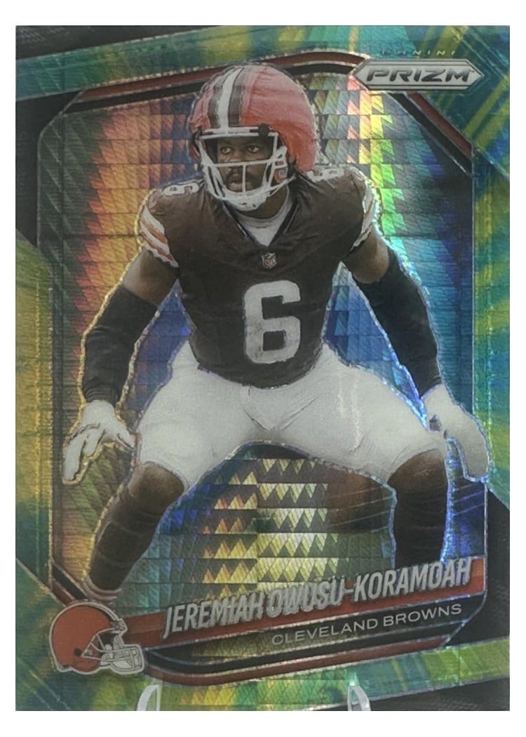 2025 Panini Prizm Base Set Jeremiah Owusu-Koramoah #159 card