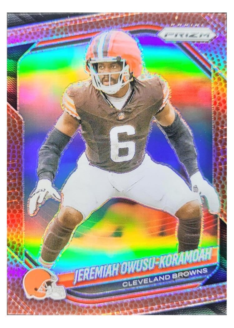 2025 Panini Prizm Base Set Jeremiah Owusu-Koramoah #159 card