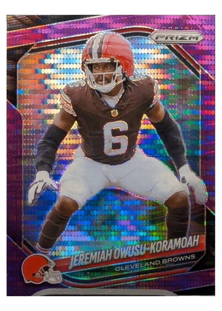 2025 Panini Prizm Base Set Jeremiah Owusu-Koramoah #159 card