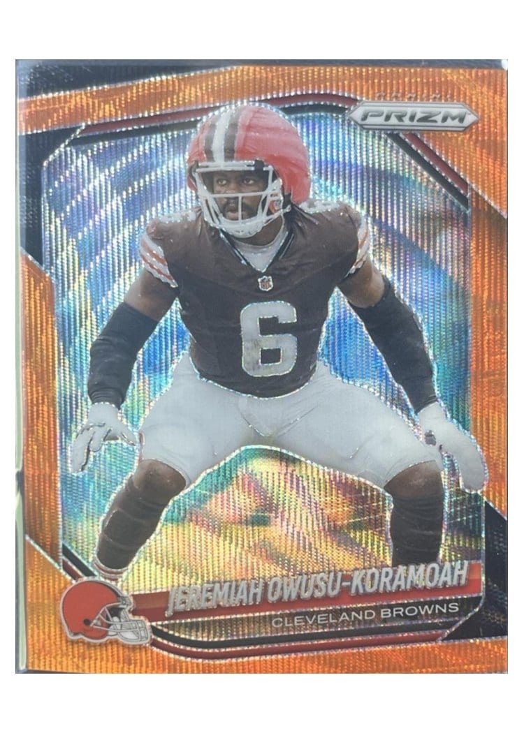 2025 Panini Prizm Base Set Jeremiah Owusu-Koramoah #159 card