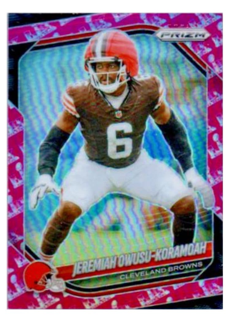2025 Panini Prizm Base Set Jeremiah Owusu-Koramoah #159 card