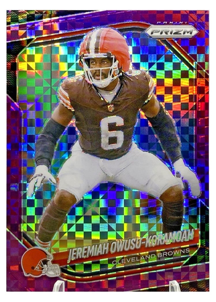 2025 Panini Prizm Base Set Jeremiah Owusu-Koramoah #159 card