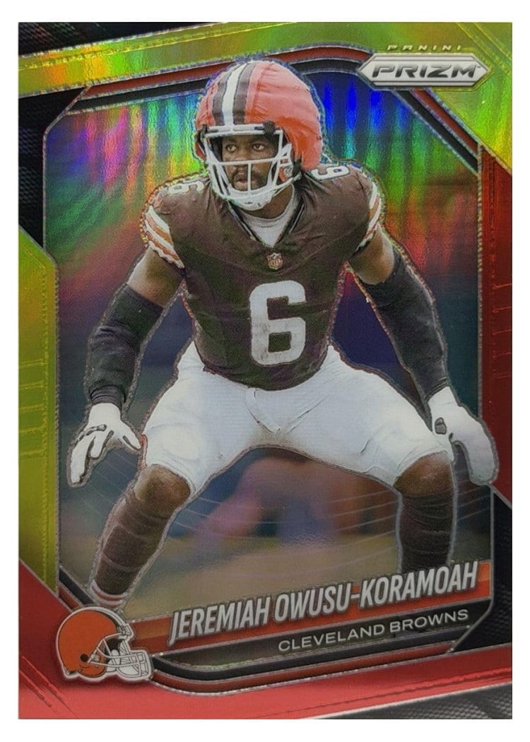 2025 Panini Prizm Base Set Jeremiah Owusu-Koramoah #159 card