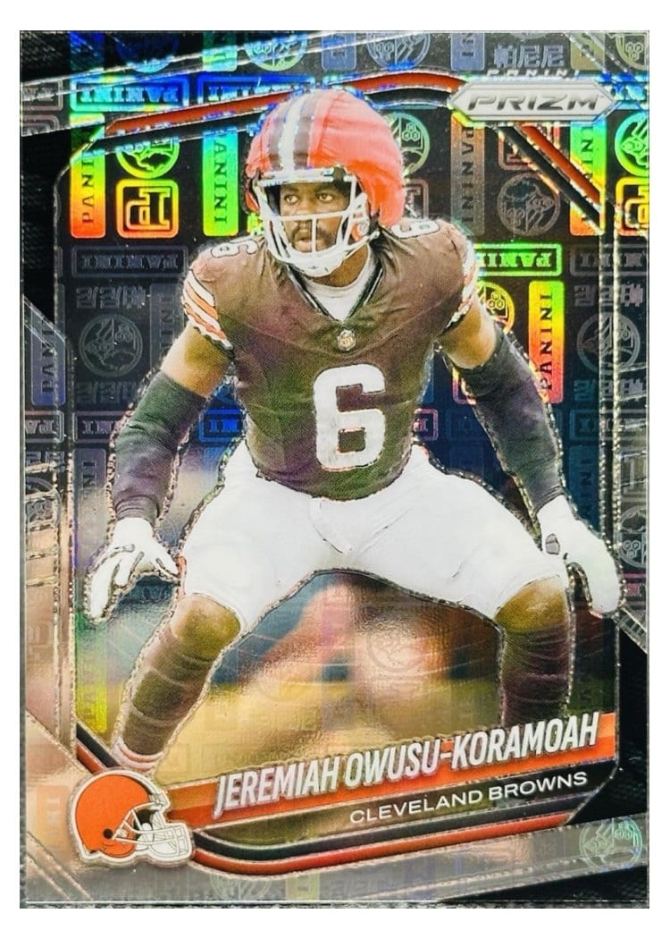 2025 Panini Prizm Base Set Jeremiah Owusu-Koramoah #159 card